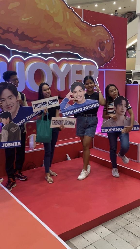 Tropang Joshua fans club at chicken joyer