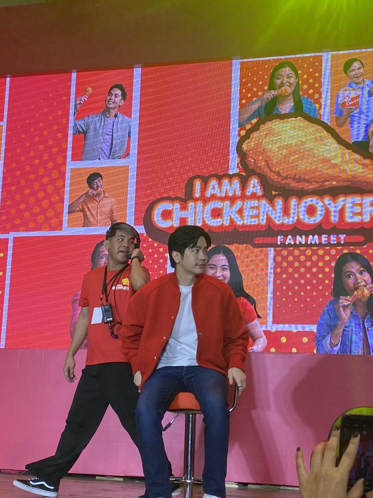 Joshua Garcia on Jollibee