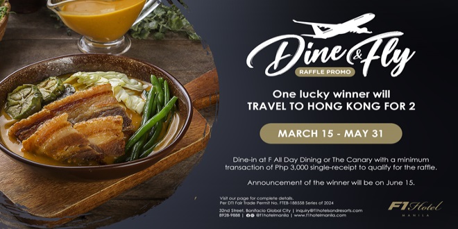 Dine and Fly Ad Material