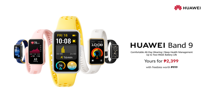 HUAWEI Band 9 Availability Details