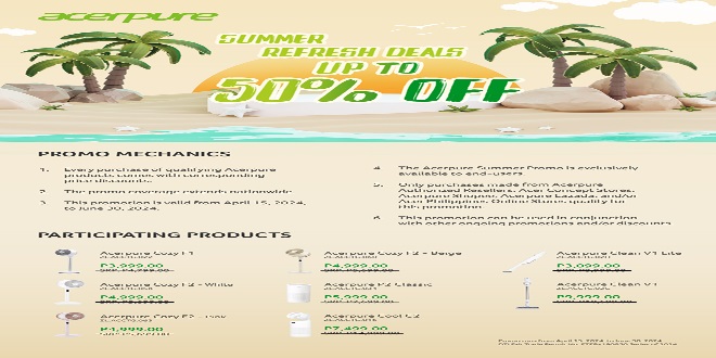 Acerpure Summer Promo Poster Acerpure Summer Promo Poster