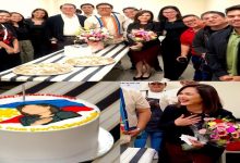 _The Bagman_ team's birthday surprise for Judy Ann Santos on set