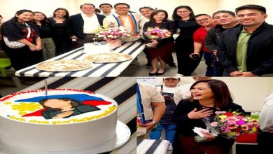 _The Bagman_ team's birthday surprise for Judy Ann Santos on set