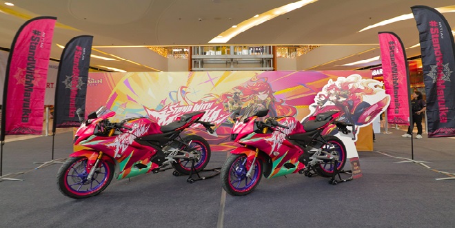 Genshin Impact x Mavuika: Ride with Pyro Archon Mavuika-Themed Motorcycle Booth