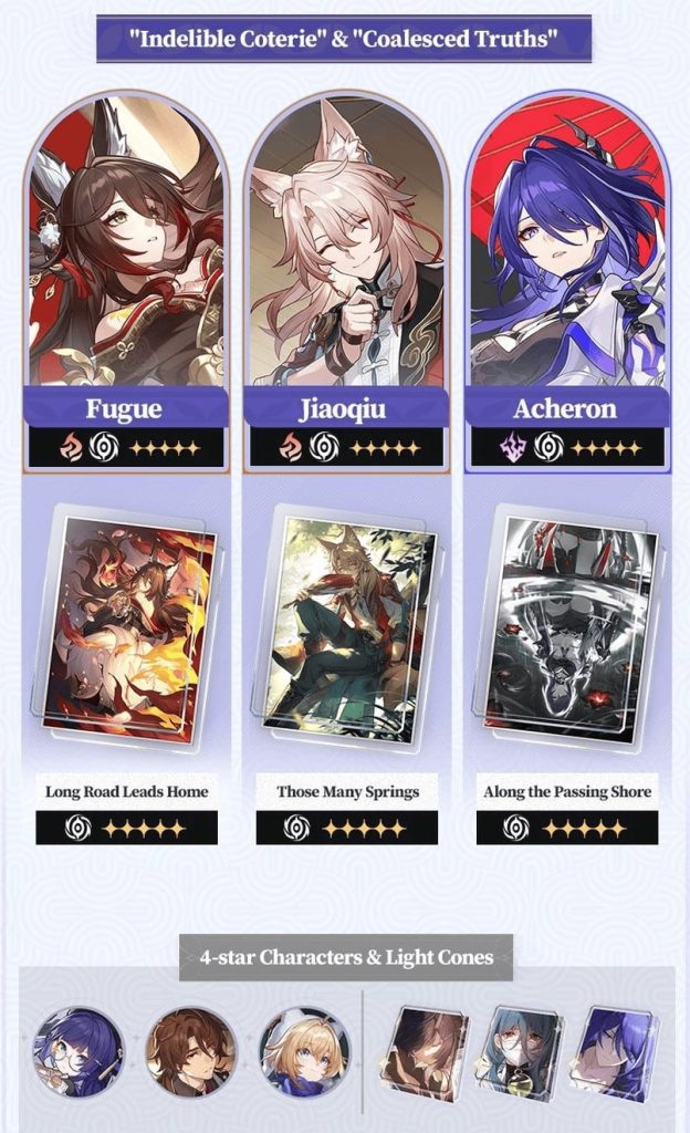 Honkai: Star Rail Phase 1 Banner Reruns