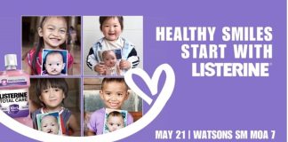 Listerine Joins Forces with Operation Smile & Watsons for Cleft Care Listerine x OpSmile KV
