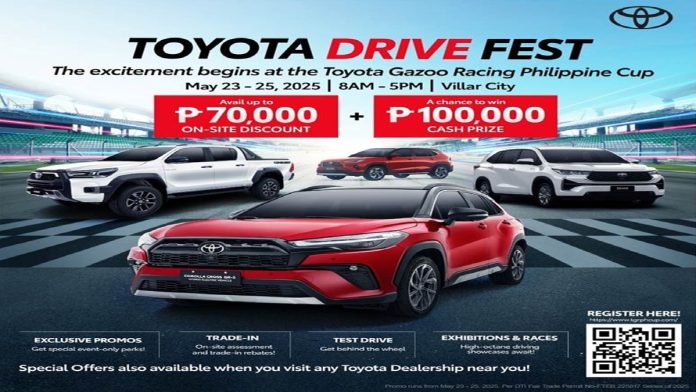 TOYOTA GAZOO Racing Philippine Cup Exclusive Toyota Vehicle Promos Await