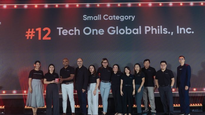 Tech One Global Philippines A Top Workplace in the Philippines for 2025