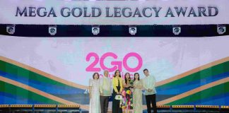 2GO Earns Mega Gold Legacy Award from Mega Prime Foods 2GO Mega (1)