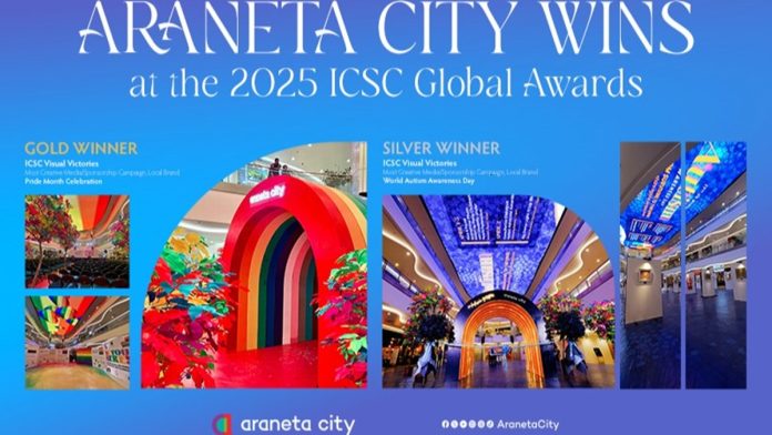 Araneta City's Visual Brilliance Crowned at the 2025 ICSC Global Awards Araneta City's Visual Brilliance Crowned at the 2025 ICSC Global Awards