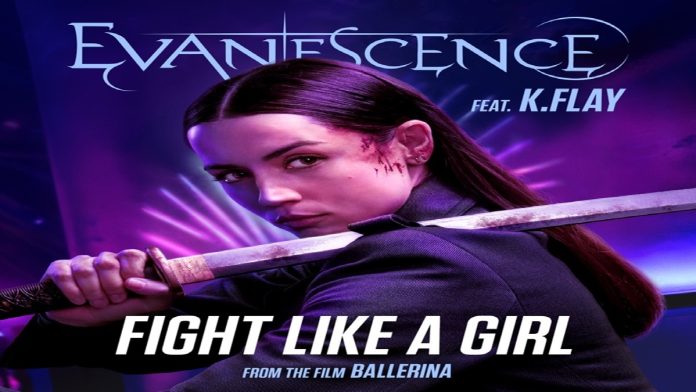 Fight Like a Girl Evanescence x K.Flay Collab Drops