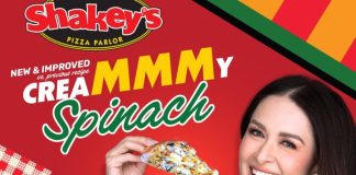 Shakey’s Creamy Spinach Pizza: Now Even Better! Shakey's New and Improved Creammmy Spinach Campaign KV