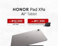 NOW AVAILABLE: HONOR Pad X9a – The Slim, Stylish Tablet You’ve Been Waiting For!