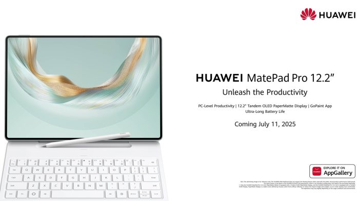 HUAWEI MatePad Pro 12.2_(2025)_Coming Soon July 11