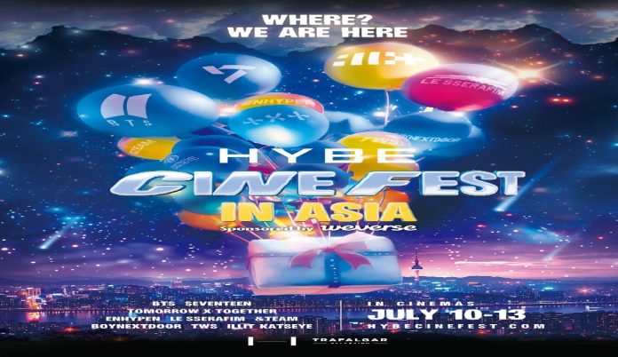 HYBE, Trafalgar Deliver Immersive K-Pop Cinema