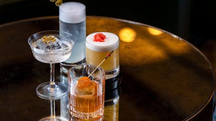 [Photo 2] (L-R) Rose Skies, Synodic Dew, Supernova, Midgard_Classic Celestial Cocktails