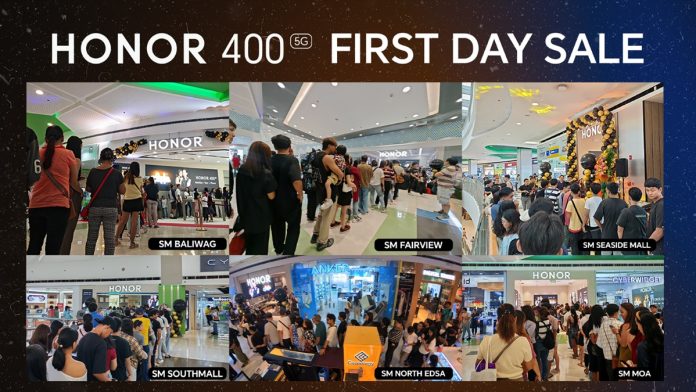Star Power Propels HONOR 400 5G to Epic First-Day Sales Records Star Power Propels HONOR 400 5G to Epic First-Day Sales Records