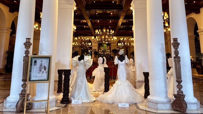 Timeless Filipiniana Bridal Exhibit at The Manila Hotel's Grand Lobby
