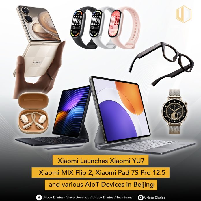 Xiaomi Unveils a New Car, Foldable Phone, Tablet, and AIoT Devices