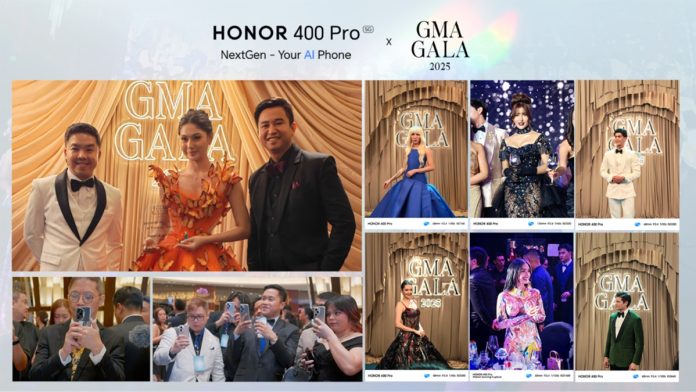 HONOR 400 Pro 5G Steals the Spotlight at GMA Gala 2025