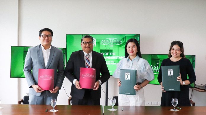 Hotel101 x MAPI 2025 Contract Signing