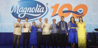 100 Years Strong: Magnolia Pledges Greater Support for Local Communities PHOTO 2_ Magnolia Team w Alden, Marian, and Judy Ann