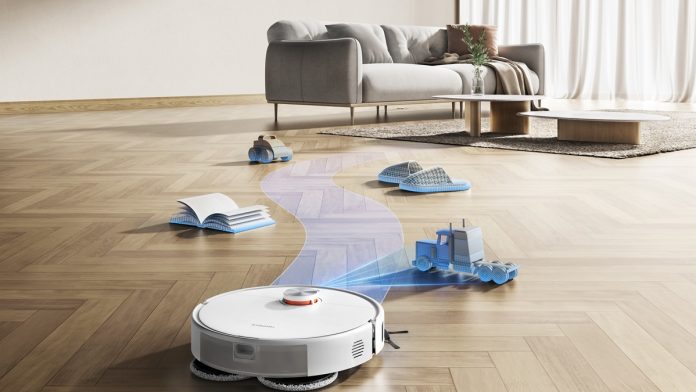 Xiaomi Robot Vacuum S40 Pro-anti-tangle side brush-129°