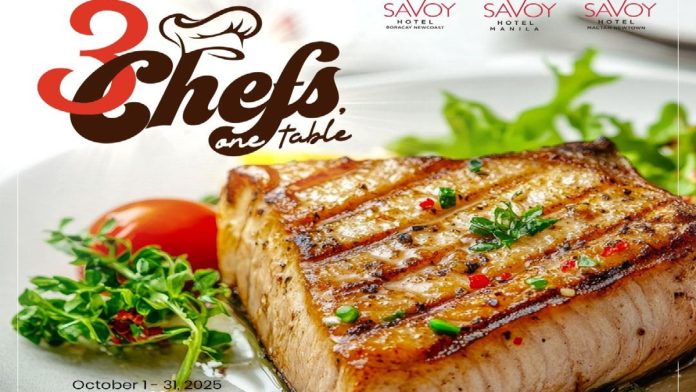 Island-Inspired Dining Savoy Hotels Unveils 'Three Chefs, One Table' Culinary Series Island-Inspired Dining Savoy Hotels Unveils 'Three Chefs, One Table' Culinary Series