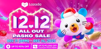 Experience an All-Out Pasko with Lazada’s 12.12 Branded Deals 12.12_KV_LAZZIE