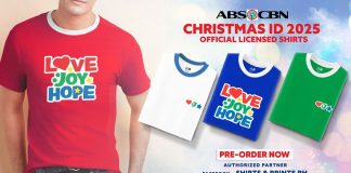 Get Festive: ABS-CBN Rolls Out Official Christmas ID 2025 Shirts ABS-CBN Christmas shirts horizontal