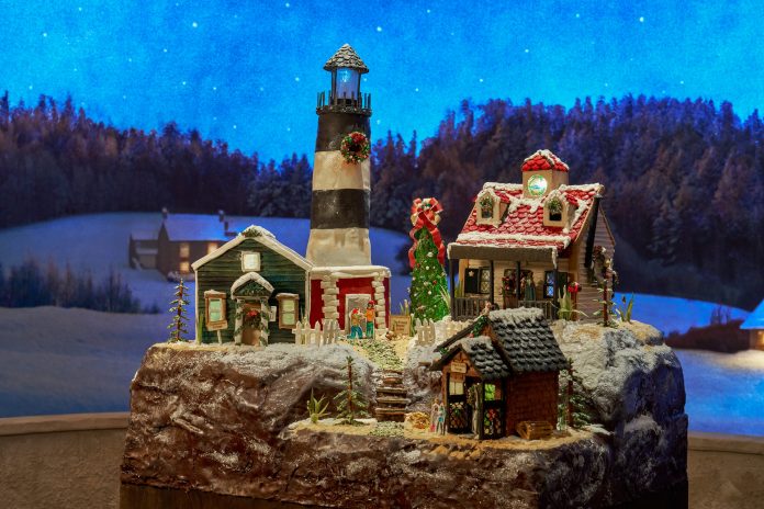 Team Coastal's completed Episode 1 build, as seen on Gingerbread Land, Season 1