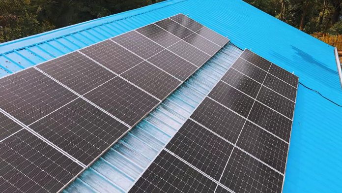 Laiban - Solar Panels on the Rooftop Laiban - Solar Panels on the Rooftop