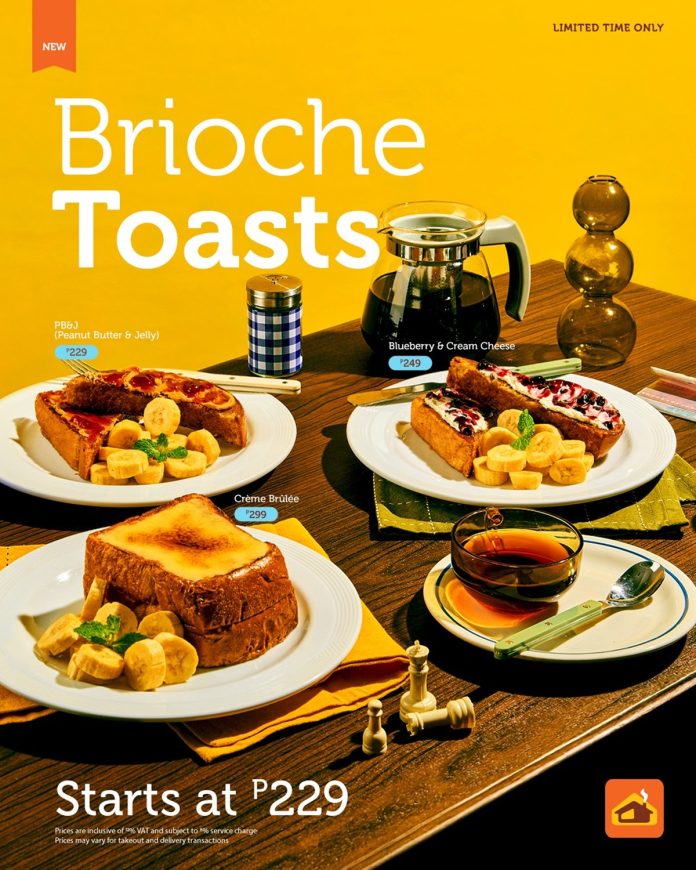 Soft, golden, and versatile, the New All-Day Brioche Toasts carry the essence of the brand’s signature flavors while offering a fresh, shareable, all-day dining experience Soft, golden, and versatile, the New All-Day Brioche Toasts carry the essence of the brand’s signature flavors while offering a fresh, shareable, all-day dining experience