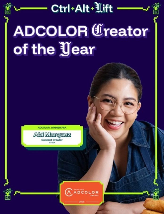 Philippines’ Abi Marquez Wins Prestigious ADCOLOR Award