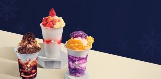 Seoul Snow Brings Korean Winter Wonderland to the Philippines Seoul Snow binsgu original flavors in Choco Cheese Snow, Strawberry Cheese Snow and Ube Cheese Snow