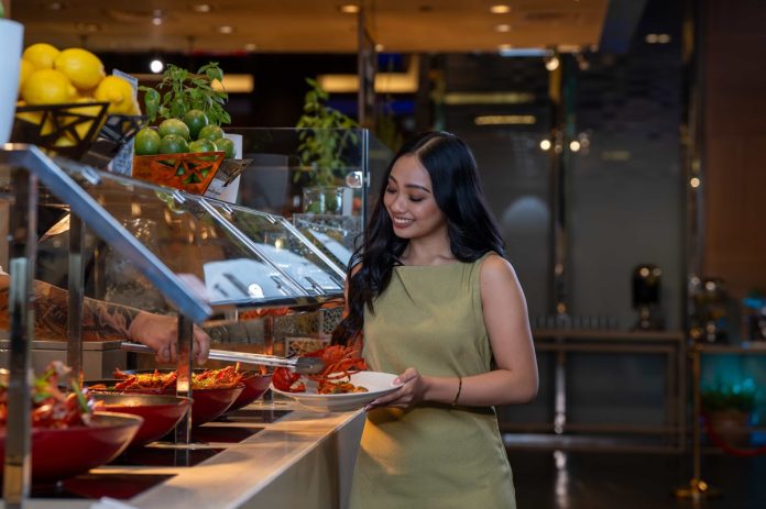 Fresh seafood from Fresh International Buffet