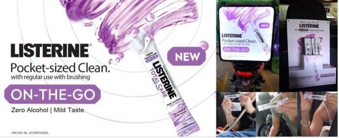 Listerine On-The-Go Collage