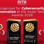 DITO Honored for Excellence in AI and Cybersecurity at Asian Telecom Awards ASIAN TELECOM AWARDS PHOTO