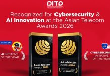 DITO Honored for Excellence in AI and Cybersecurity at Asian Telecom Awards ASIAN TELECOM AWARDS PHOTO