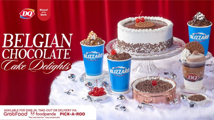 DQ Belgian Chocolate Cake Delights Banner