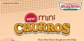 Mini Churros, Big Celebration: Krispy Kreme Philippines Marks 20 Years. The beloved Mini Churros with Dips, a playful twist on the classic churro