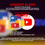 URGENT ALERT: Wazzup PH YouTube Channel Hacked, Impersonation of Wazzup Philippines Travel & Tours Reported