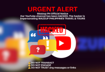 URGENT ALERT: Wazzup PH YouTube Channel Hacked, Impersonation of Wazzup Philippines Travel & Tours Reported