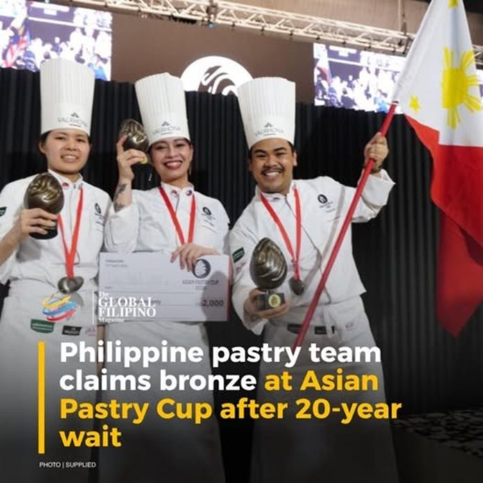 20 Years Later The Philippines Takes Bronze at the Asian Pastry Cup