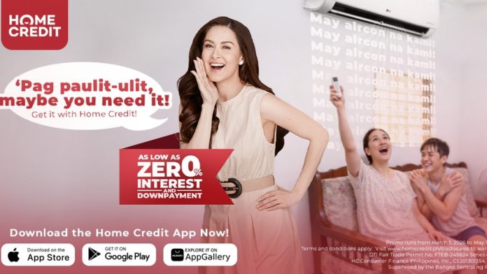 Beat the Heat with Home Credit for Only ₱23Day