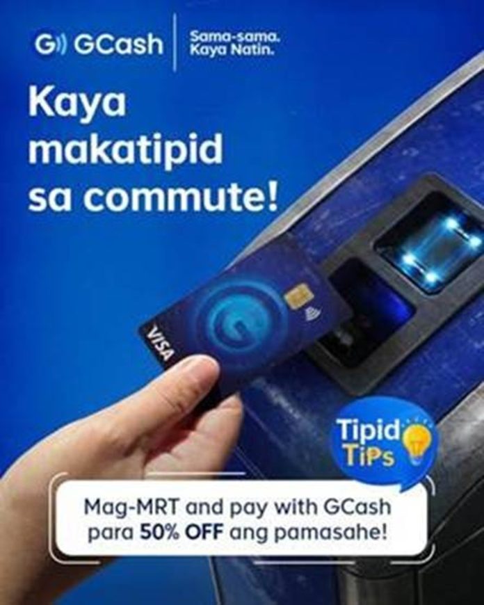 #GCashTipidTips: Pay Half-Price for Your MRT-3 Ride #GCashTipidTips Pay Half-Price for Your MRT-3 Ride