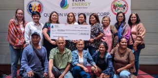 Vena Energy Formalizes Community Support through a Check Turnover Ceremony to host Indigenous Cultural Communities