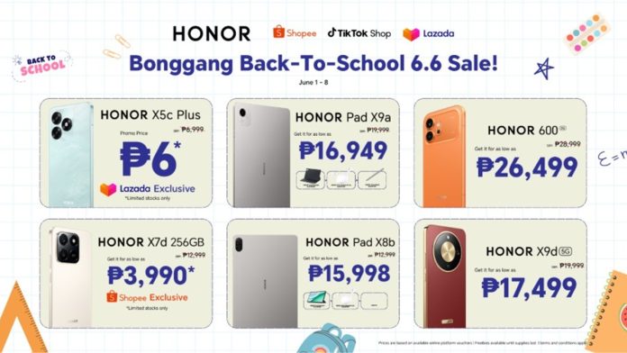 HONOR’s 6.6 Sale The Ultimate ‘Bongga’ Tech Guide for Students HONOR’s 6.6 Sale The Ultimate ‘Bongga’ Tech Guide for Students