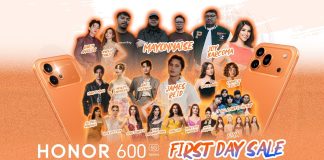 Catch James Reid and RabGel Live at the HONOR 600 First Day Sale! Main KV - HONOR 600 FDS on May 30