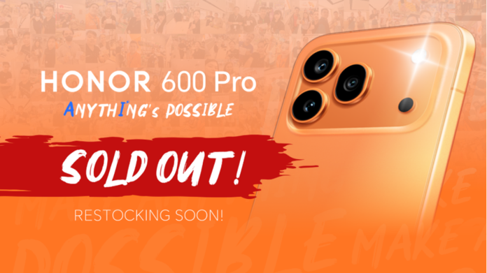 Sold Out! HONOR 600 Pro Flies Off Shelves as Series Momentum Skyrockets Sold Out! HONOR 600 Pro Flies Off Shelves as Series Momentum Skyrockets